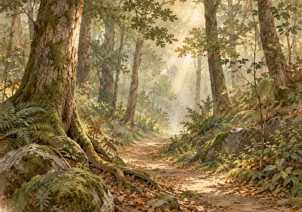 bosque dibujo